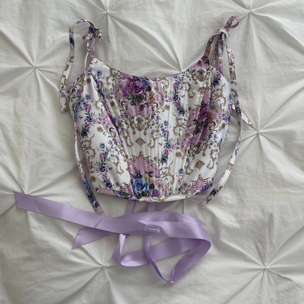 Dolls Kill Sugar Thrillz Corset Top